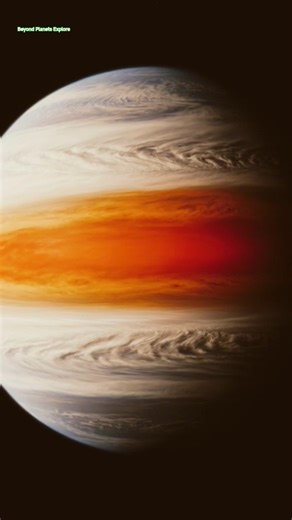 Small Asteroid Explodes on Jupiter! 💥🔥 | Realistic Space Impact #Shorts