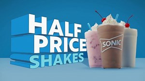Sonic Drive-In TV Spot, 'Half-Price Shakes After Five'