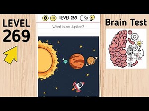 Brain Test Level 269 What Is On Jupiter?
