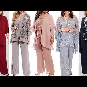 Top 40 Classy Chiffon And Lace Mother Of The Bride Pant Dresses 2021-2022