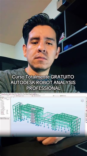Curso totalmente gratuito de Software de cálculo y análisis estructural, Robot #ingenieroestructural #bimmanager #estructuras #autodeskrobot #cleaverth