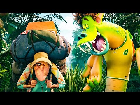 HOTEL TRANSYLVANIA 4 - Dracula In The Jungle! - 4 Minutes Trailers (2021)