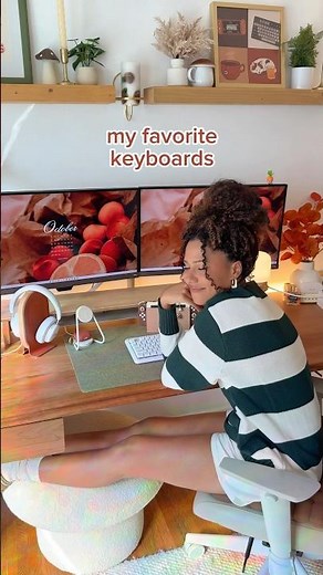 my 4 favorite keyboards for a cozy desk setup🤎⌨️