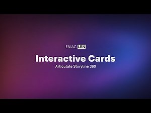 Interactive Cards in Articulate Storyline 360