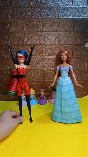 THE LITTLE MERMAID AND MIRACULOUS LADYBUG 🐞