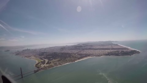 T-38 Talon Flight Over Northern California