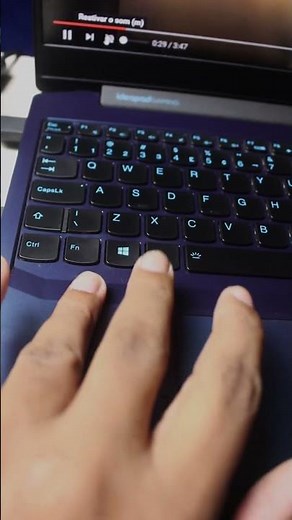 Ideapad GAMING3i da LENOVO aprenda como acender o teclado do notebook fácil FN + Backspace #shorts