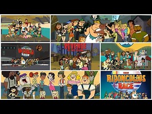 Total Drama Season Elimination Orders + Ridonculous Race