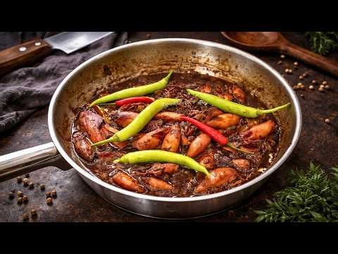 ITO ANG SIKRETO KO KAYA WALANG LANSA, HINDI MAKUNAT AT NAPAKASARAP NG ADOBONG PUSIT KO..