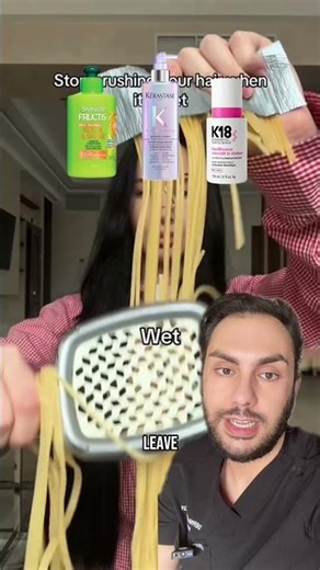 Brushing WET HAIR causes DAMAGE?
