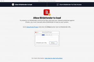 "Allow Bitdefender SRL" does not appear in Security & Privacy? Try this