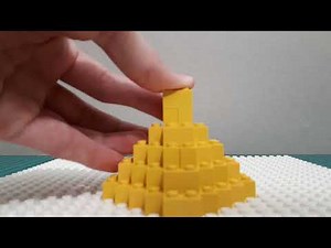 Clay modeling: pyramid