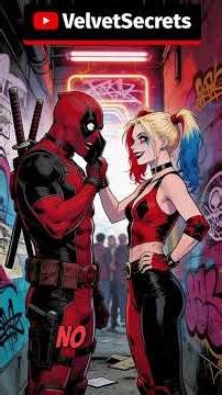 Deadpool y Harley Quinn ❤️ El romance más caótico del multiverso