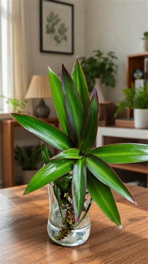DIY Indoor Plant Decor | Rio Plant in a Broken Glass 🌿