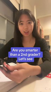 4.3K views · 86 reactions | Let’s see! #studytok #education #smarter #question #fblifestyle #2nd #grade #bigbraintutor | The math tutor | Facebook
