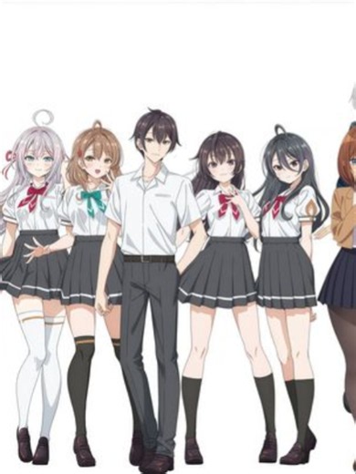 Three Main Characters with Harems in Anime