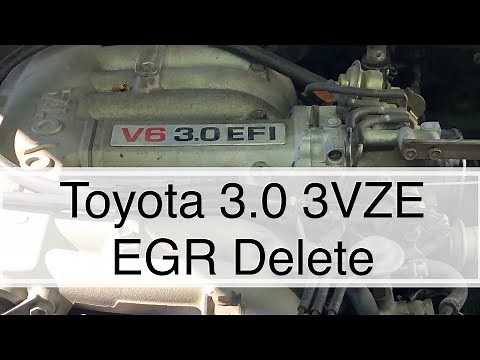 Toyota 3.0 3VZE EGR/Hardline Delete