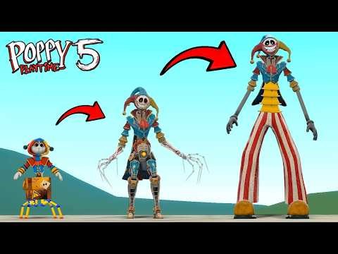 NEW EVOLUTION OF PROTOTYPE JOY FLASHBACK POPPY PLAYTIME CHAPTER 5 In Garry's Mod!