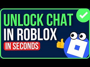 How to UNLOCK CHAT in ROBLOX 2026 | How to Open Chat in Roblox (Easily)