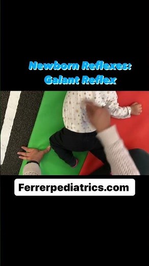 Newborn Reflexes: Galant Reflex. Maria Teresa Ferrer, Dr in Physical Therapy