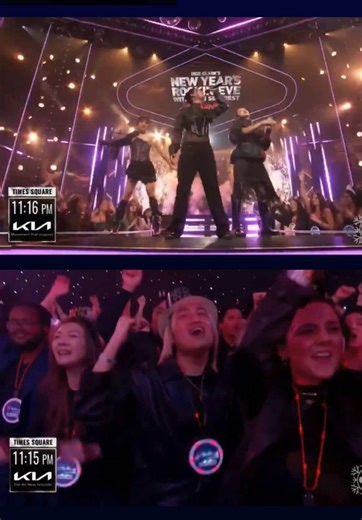 @New Year’s Rockin’ Eve @KPop Demon Hunters Netflix @ejae_k @audreynuna @REI AMI #golden #huntrix #kpopdemonhunters #newyearseve #nye dick clark’s new year’s eve with ryan seacrest | ejae | audrey nuna | rei ami | huntr/x