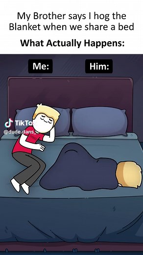 Sharing a Bed with Siblings: A Hilarious Animation