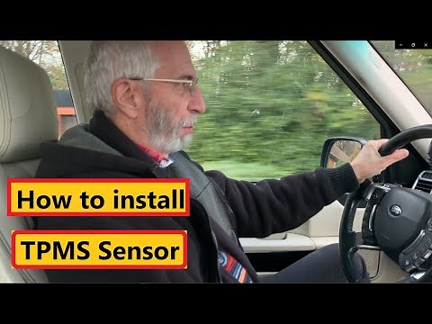 How to install a new Tire Pressure Sensor for the L322 Range Rover?
