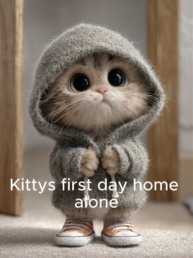 POV: First day home alone#Viral #fyp #cat #cattok #ViralCat