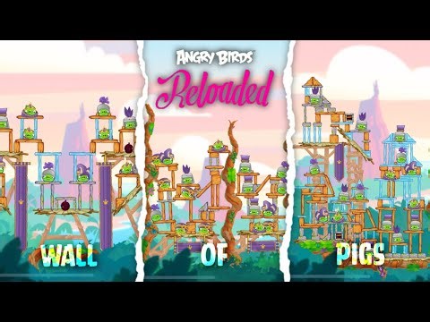 I Defeated All Wall Of Pigs In Angry Birds Stella Reloaded | Branch Out Pt. 1