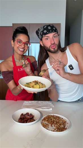 Bryan 💎 | 2 chefs, 1 pasta 🫡 #reels #cooking #easymeal #girldinner #bryanthediamond | Instagram