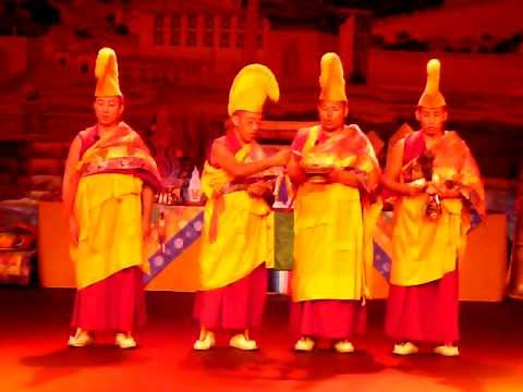 Tibetan monks chanting FREE TIBET