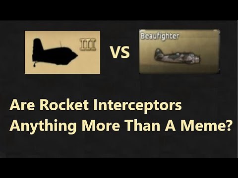 Rocket Interceptors vs Heavy Fighters. Which Are Better? Hoi4