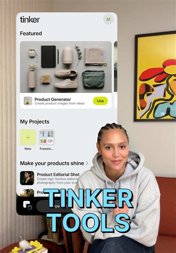 From Idea to Asset: AI Product Mockups with Tinker