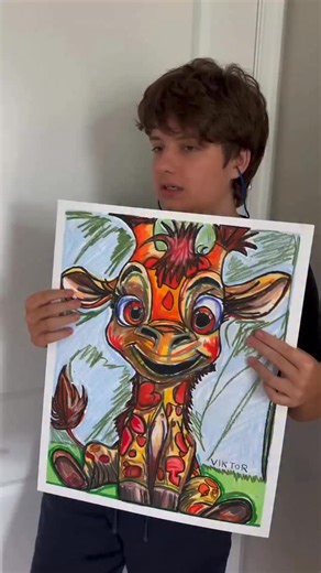 9.2K views · 2.5K reactions | Meet Viktor, a 17-year-old self-taught artist who proves that creativity knows no bounds. Born with a unique perspective as an autistic individual, Viktor channels his passions into breathtaking creations that light up hearts and inspire minds around the world. His story is a reminder that passion and talent can shine brighter than any limitations. #vichysart #autism | Vichy’s art | Facebook