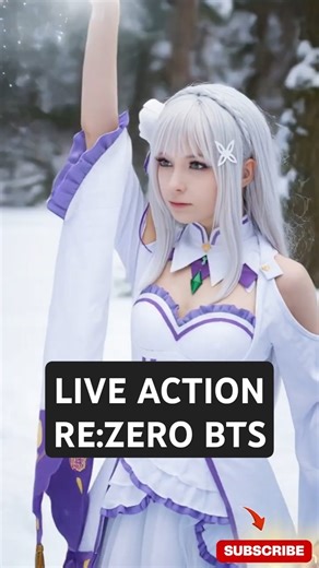 Re:Zero in Real Life | Emotional BTS Scenes