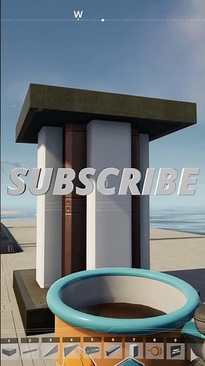 Custom creations 32 Pillars in Satisfactory 1.0 #building #design