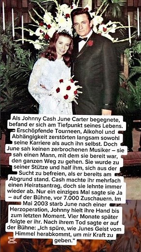 Die Liebesgeschichte von Johnny Cash und June Carter.