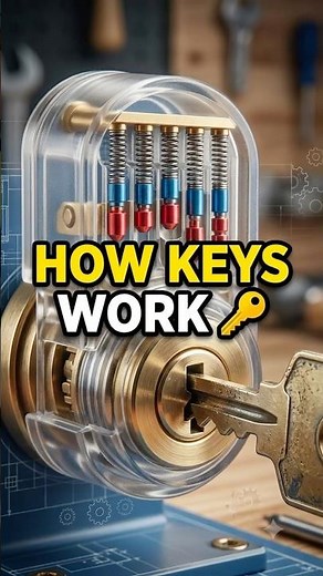 How Keys ACTUALLY Turn Locks 🔑