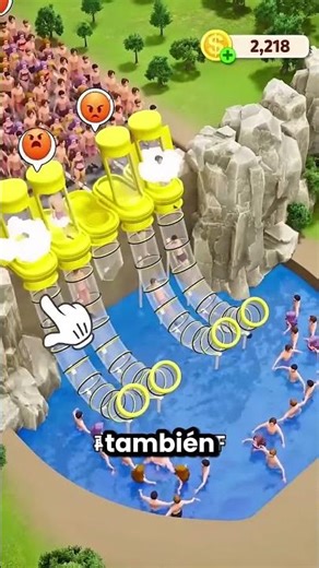 Everyone Has to Poop Before They Slide 😱💩