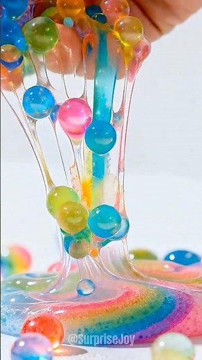 This Slime ASMR is Way Too Satisfying to Watch Only Once! #satisfying #실리콘테이프