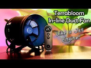 Terrabloom 6" In-Line Duct Fan ECMF-150-R | Less Watts More Power *(More Info in Description)