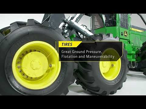 At a Glance | John Deere 768-II Bogie Skidder