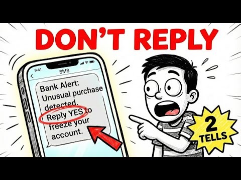 Stop Replying to This Text Message It Drains Your Account