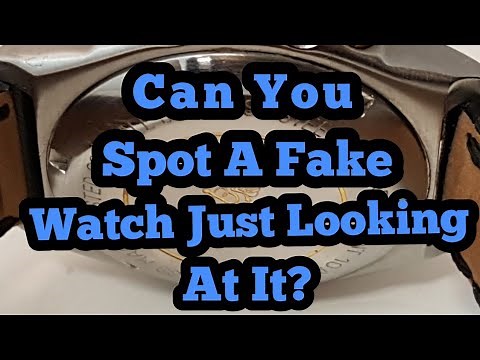 Spotting Fake Watches can you do it? Spot the Fake Omega Watch
