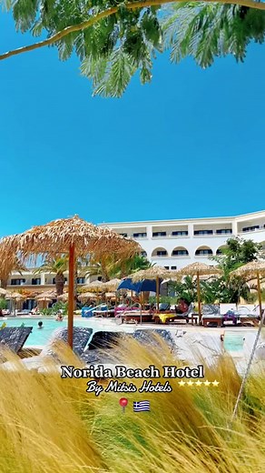 Makin your all-inclusive dreams a reality at Norida Beach Hotel! @youcantravelwithus Thank you for this amazing video! #mitsishotels #mitsisnorida #createyourownstory #kos#greece
