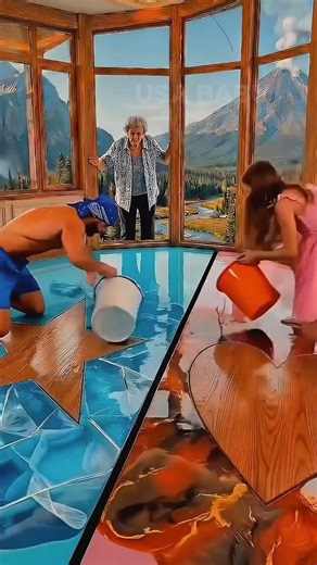 ​I Built a SECRET 3D Aquarium Floor in My Living Room! 😲