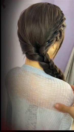 Elegant Side Braid Waterfall Hairstyle Tutorial ✨ | Easy Everyday Hair