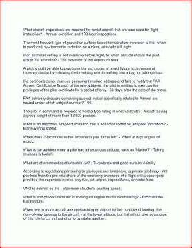 Faa Private Pilot Knowledge Test Actual Exam Questions And A video