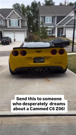 @corvetteclubguru on Instagram: "A cammed C6 Z06 is every man’s dream car! 🎥 @1cleanz06 #c8corvette #corvettestingray #corvettelifestyle #corvettelife #chevycorvette #corvettez06 #corvettezr1 #z06 #z06corvette #c6z06 #corvetteracing #corvettenation"