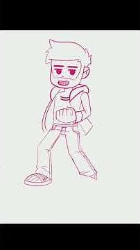 drawing myself in the Scott Pilgrim art style 🎸 full 20 style challenge is on my channel